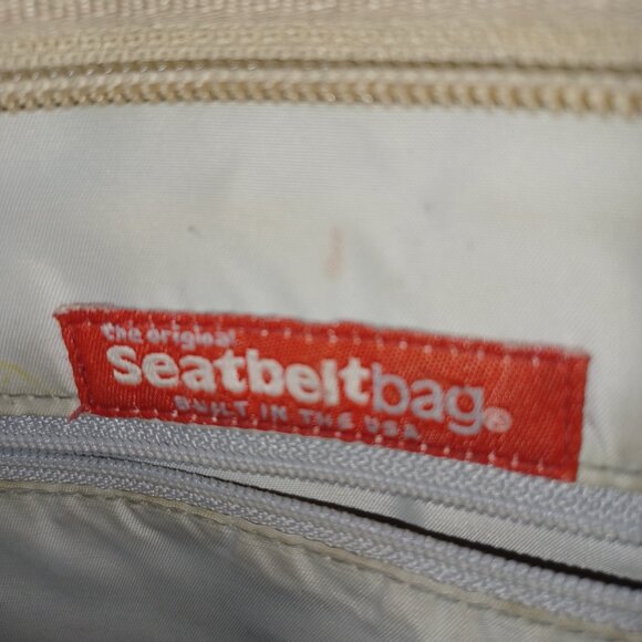 Harvey's Original Seatbelt Extra Large Purse/Tote Blush Beige - Picture 10 of 16